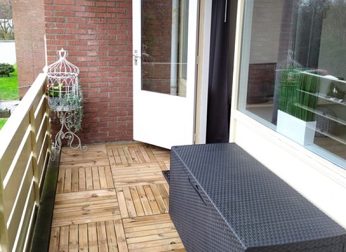Stijlvolle eetruimte bij 't Kerckeland - Appartement Kerckeland 82 in De Koog, Texel, ideaal voor ontspannen maaltijden op de Waddeneilanden.