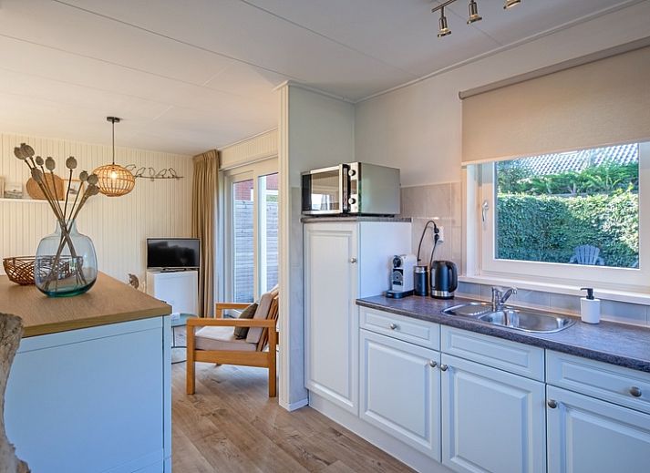 De Veldleeuwerik vakantiehuis met zonnig terras in De Koog, Texel, Waddeneilanden.