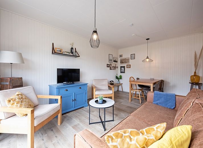 Comfortabel tweepersoonsbed in Windlust accommodatie De Koog Texel.