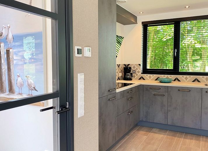 Gezellige buitenkant van 6 Pers.Landhuis de Luxe Eldorado Texel, vakantiehuis in De Koog.