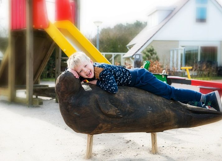Villa 9 in De Koog Texel met zonnig terras en tuin, ideaal vakantiehuis op de Waddeneilanden.