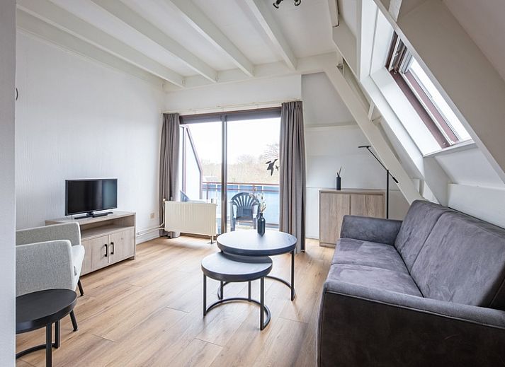 Bright living room in Two persons apartment large - second floor in De Koog, Texel, overlooking nature.