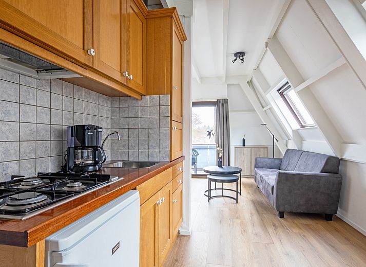 Bright living room in Two persons apartment large - second floor in De Koog, Texel, overlooking nature.