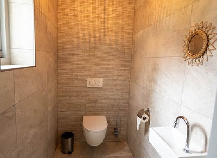 Luftaufnahme von Landgoed Springtij - Stulpje Ferienhaus inmitten der Natur in De Koog, Texel.