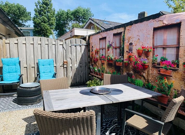 Comfortabele woonkamer van Texel D vakantiewoning in De Koog, Texel, Waddeneilanden.