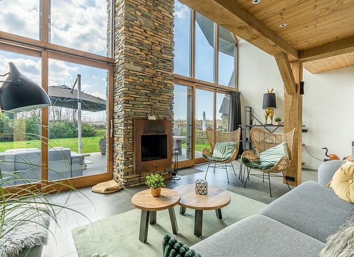 Villa 183 mit Whirlpool in De Koog Texel, Ferienhaus mit moderner Architektur und grossem Garten.