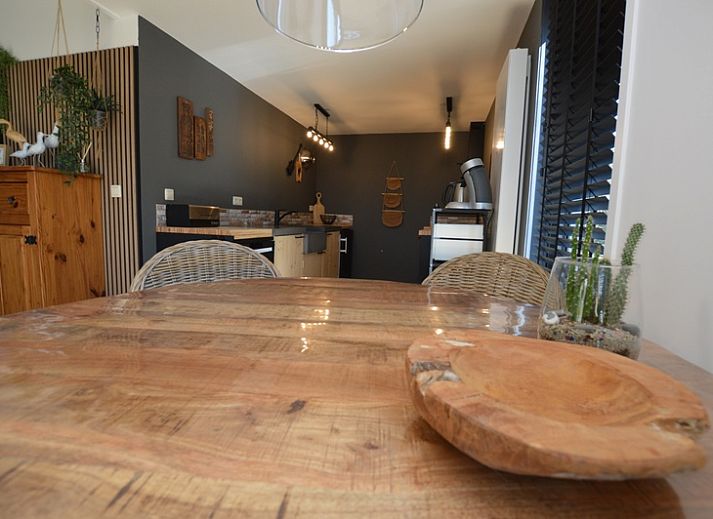 Gemuetliches Wohnzimmer Ferienhaus Hoog Koog 8 De Koog Texel mit Naturdekor