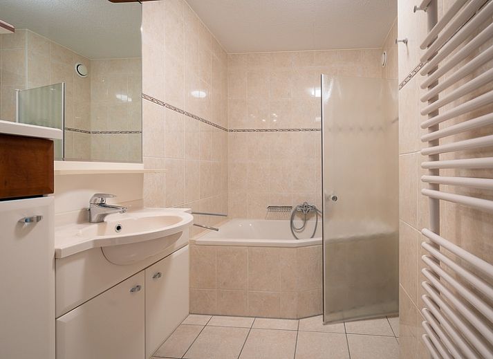 Gezellige zithoek in Appartement Juliana 096 Eiland en Zeezicht, De Koog, Texel met prachtig uitzicht.