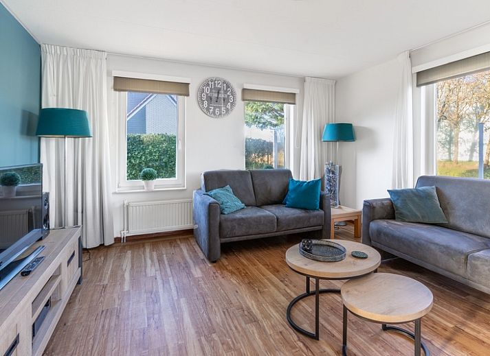 Vakantiehuis Kamperfoelie 47 in De Koog Texel met prachtig uitzicht op de tuin en vijver.