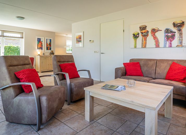 Villa 4 personen in De Koog Texel met zonnig terras en tuin, ideaal voor een ontspannen vakantie op de Waddeneilanden.