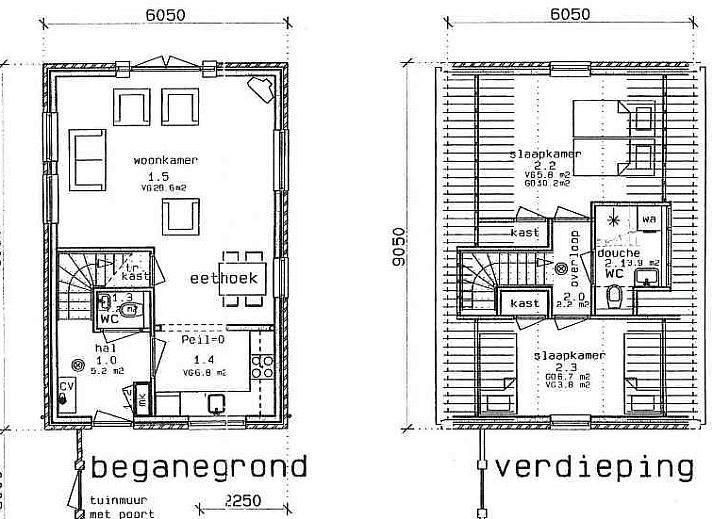 Gezellige woonkamer van Pauwenhof Texel in De Koog met comfortabele zitplaatsen.