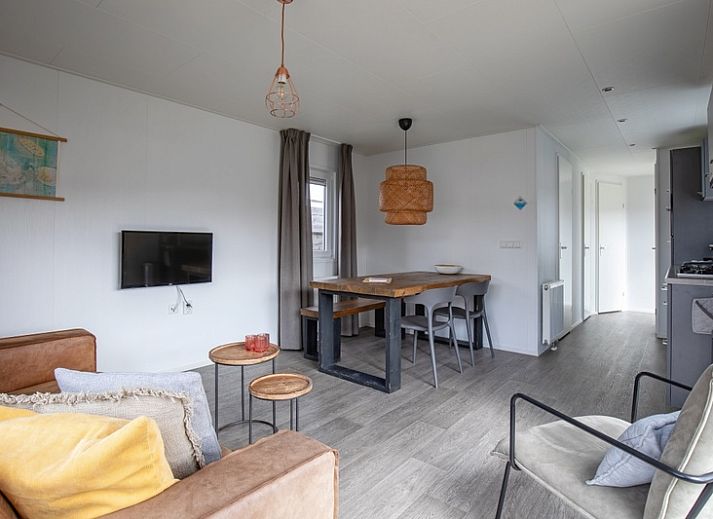 Chaletpark Bregkoog - Chalet Bregkoog 36 - Vuurbaak mit Sonnenterrasse in De Koog, Texel, Waddeninseln.