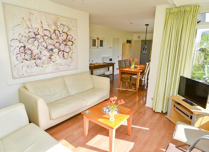 Bungalowpark Hoog Koog - t Huisje Texel in De Koog, Texel, vakantiehuis met ruime tuin en groene omgeving.