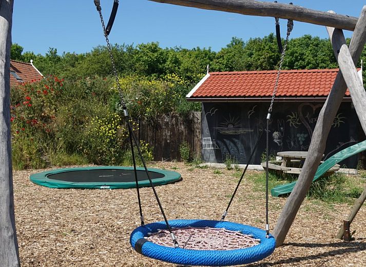 Duinrand Vakantievilla's Type 1 in De Koog, Texel omringd door duinen.