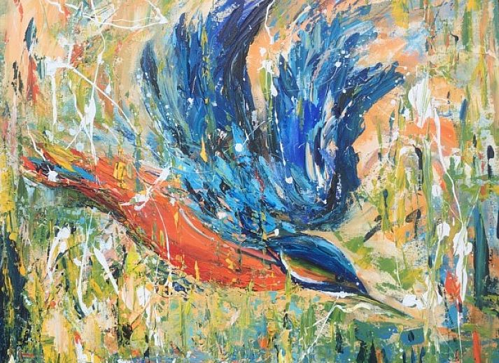 Gemuetliches Wohnzimmer der Texel Villa Duinzicht, Ferienhaus in De Koog, Texel, mit komfortabler Sitzecke.