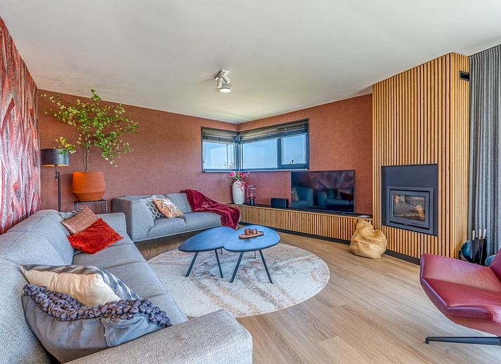 Villa 16 Weegeswaal in De Waal, Texel met panoramisch uitzicht op het omringende landschap.