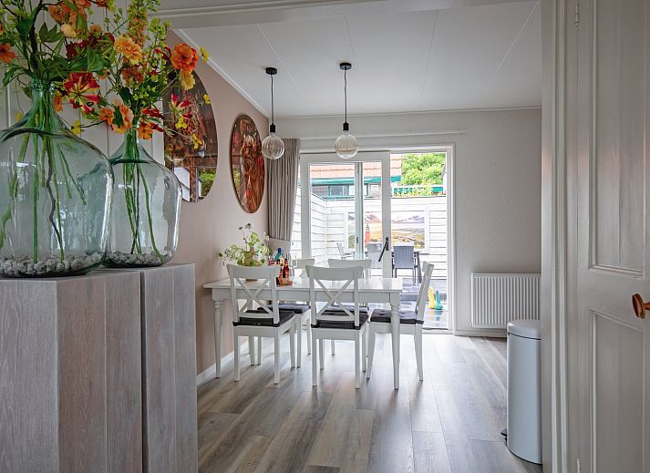 Eingang zum Ferienhaus Schoonoord auf Texel, attraktiv gelegen in Den Burg.