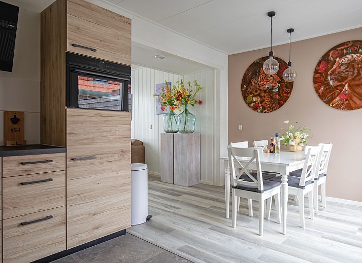 Eingang zum Ferienhaus Schoonoord auf Texel, attraktiv gelegen in Den Burg.