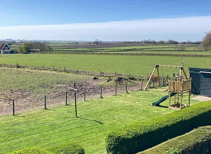 Gezellige woonkamer van NH198 vakantiehuis in Den Burg Texel.