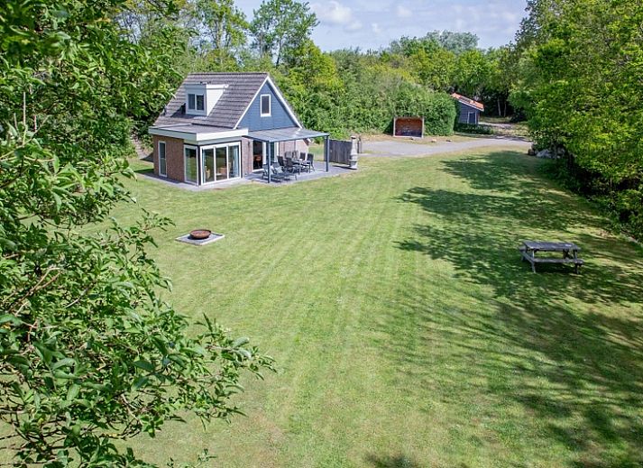 Het Eikenbossie vakantiehuis in Den Burg, Texel met ruime tuin en terras.