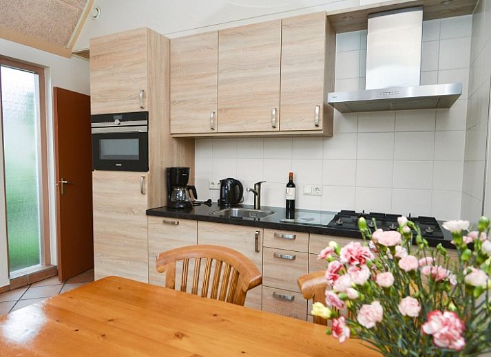 7500 - Hillen vakantiehuis met terras in Den Burg, Texel, omgeven door groene natuur.