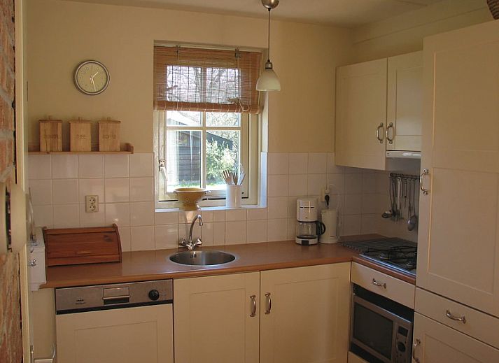 Woeste Hoeve vakantiehuis in Den Burg, Texel met zonnig terras en groene tuin