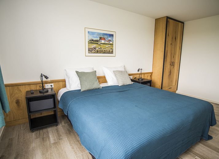 Moderne binnenruimte van Onder de Wol vakantiehuis in Den Burg, Texel