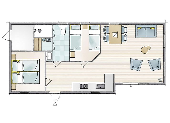 Unterkunft 0105100 - Ferienhaus Texel - «Loodsmansduin 1»