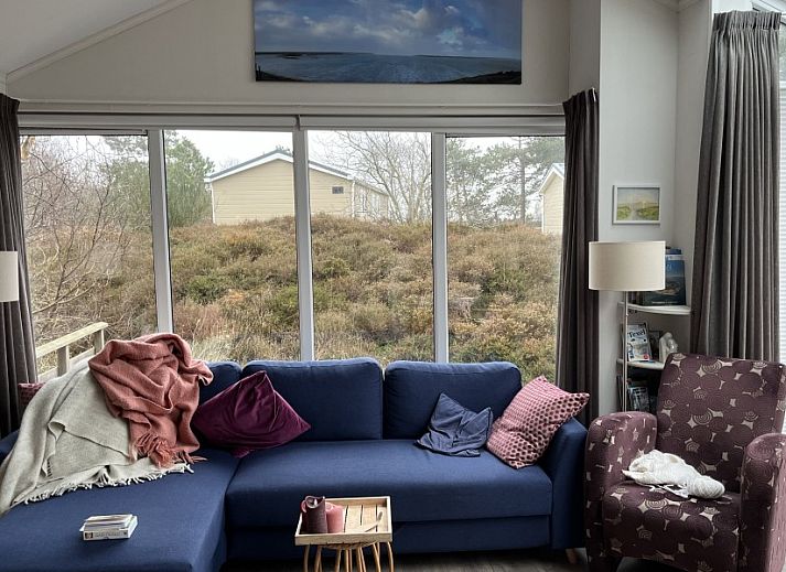 Starling88 chalet in Den Hoorn, Texel with sunny terrace and surrounded by nature on the Wadden Islands.