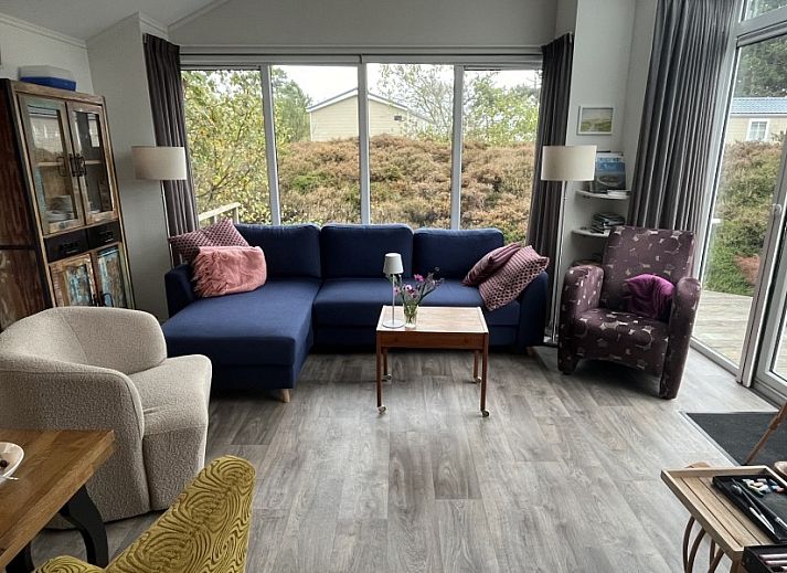 Starling88 chalet in Den Hoorn, Texel with sunny terrace and surrounded by nature on the Wadden Islands.