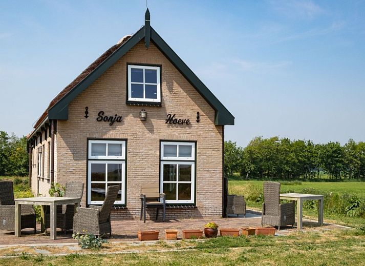 Anja Hoeve - Sonja Ferienhaus in Den Hoorn, Texel mit Blick auf die weite Natur.