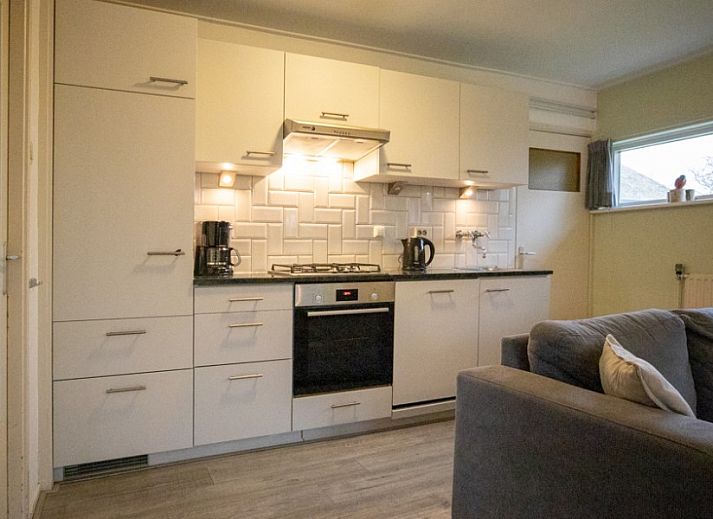 Rustige omgeving van vakantiehuis Nieuwlanderweg 69 in De Koog, Texel, met een kronkelend pad door de tuin.