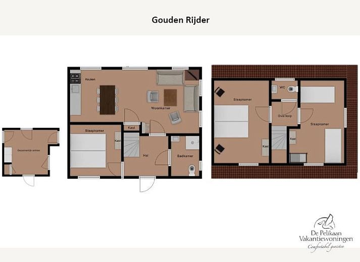 Open keuken en eetkamer in Gouden Rijder vakantiehuis, Oosterend, Texel, met een houtkachel voor extra sfeer.