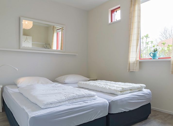 Charmantes Ferienhaus Typ II - Nr. 81 White Wagtail in Oosterend, Texel, mit sonniger Terrasse und Garten.