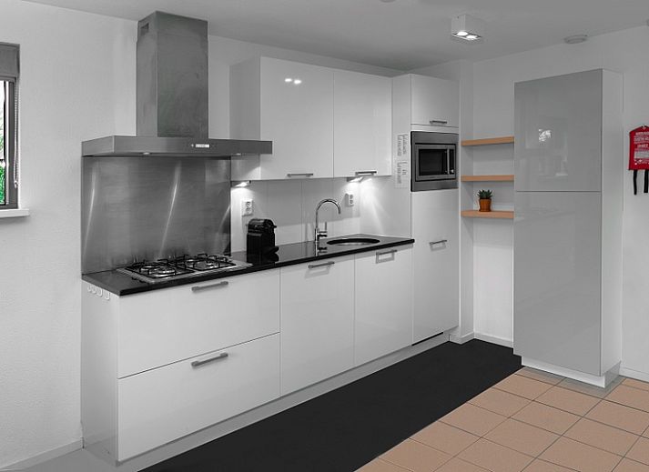 Type II+ - nr. 91 Dwergstern vakantiehuis in Oosterend, Texel met zonnige tuin en ligstoelen.