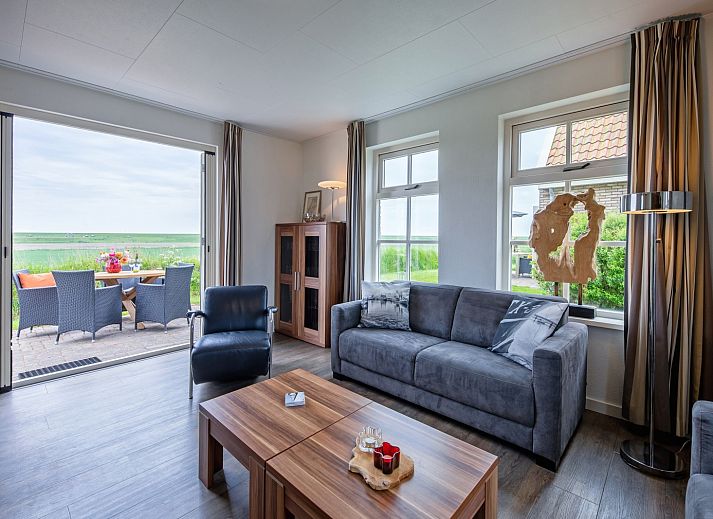 Gemuetliches Ferienhaus De Waddenschelpjes - De Mossel in Oosterend, Texel mit grossem Garten.