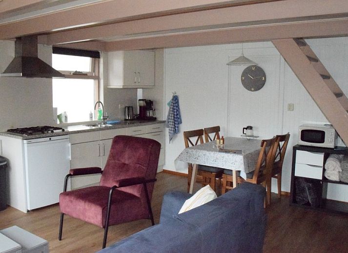 Ferienhaus 't Achterhuis mit schoenem Garten in Oudeschild, Texel, Waddeninseln.