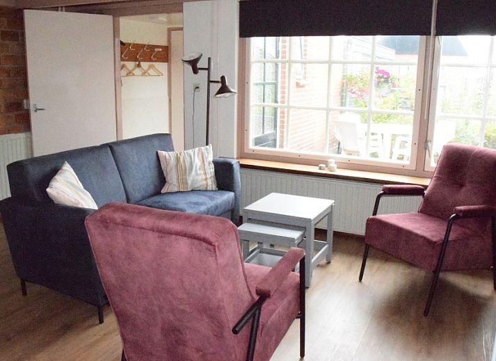 Ferienhaus 't Achterhuis mit schoenem Garten in Oudeschild, Texel, Waddeninseln.