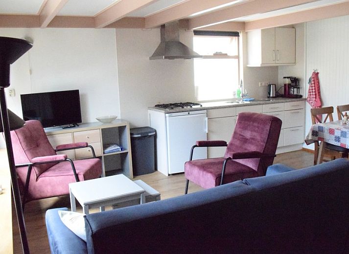 Ferienhaus 't Achterhuis mit schoenem Garten in Oudeschild, Texel, Waddeninseln.