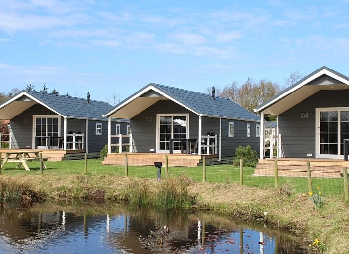 Lodge - 6 person vacation home in De Dennen, Texel overlooking water and nature.