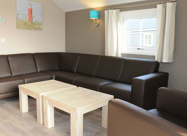 Lodge - 6 person vacation home in De Dennen, Texel overlooking water and nature.