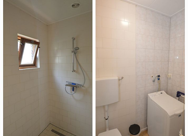 Comfortabele zithoek in Vakantiehuis De Nagtegaal 19, De Dennen Texel met grote ramen en tuinzicht.