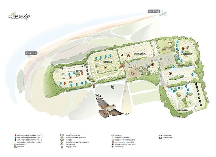 Vakantiepark De Bremakker - Bosveld 137, charmant vakantiehuis in De Dennen, Texel, met een zonnig terras en moderne uitstraling.