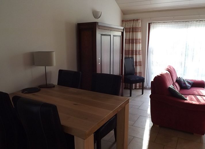 Sonnenterrasse des Ferienhauses Gortersmient 246 in De Dennen, Texel, Waddeninseln.