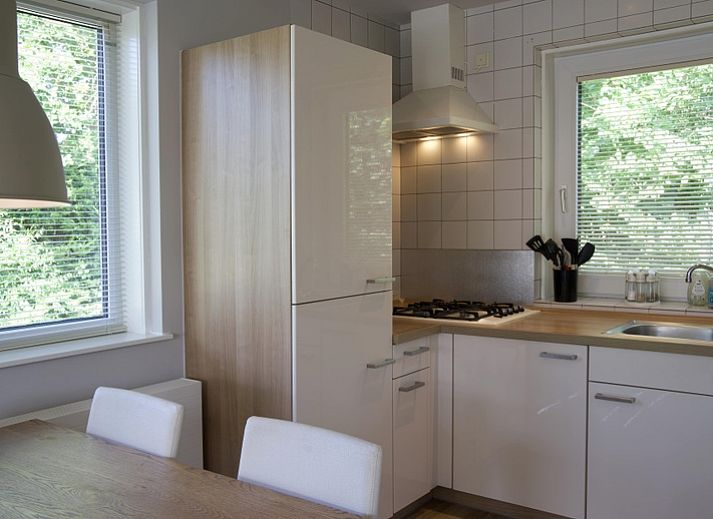 Stilvolles Wohnzimmer im Bungalowpark 't Hoogelandt - Bungalow-Texel, De Dennen, Texel, Waddeninseln.