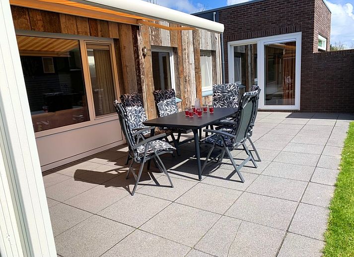 Ferienhaus Hesselte in De Dennen, Texel mit grossem Garten und Terrasse.