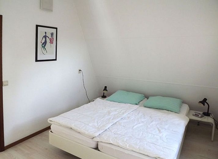 Grundriss des Ferienhauses Gortersmient 326, Texel, mit grossem Wohn- und Essbereich.