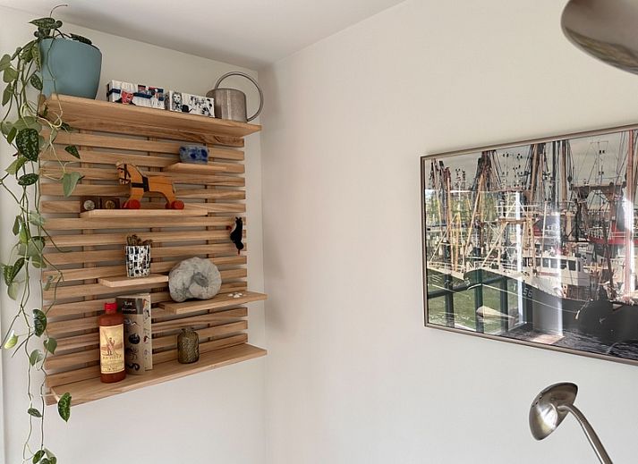 Aussenansicht von 't Seumerhuussie in De Dennen, Texel; charmantes Ferienhaus auf den Watteninseln.