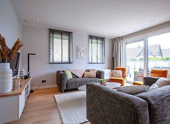 Bungalowpark 't Hoogelandt - De Scholekster mit grosser Terrasse in De Dennen, Texel, Watteninseln.