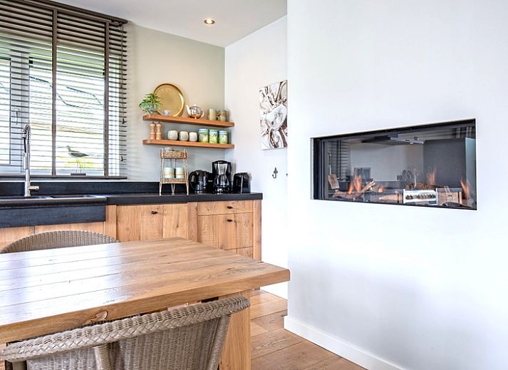 Stilvolle Einrichtung des Bungalowparks 't Hoogelandt - De Scholekster in De Dennen, Texel.